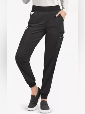 Easy STRETCH Women's 7-Pocket Jogger Scrub Pants Extra Large